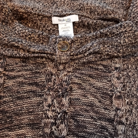 Style & co. Knitted dress tunic with pockets - Picture 2 of 6